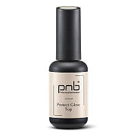 Закрепитель для гель-лака PNB Protect Glow Top, без липкого слоя, 8 ml