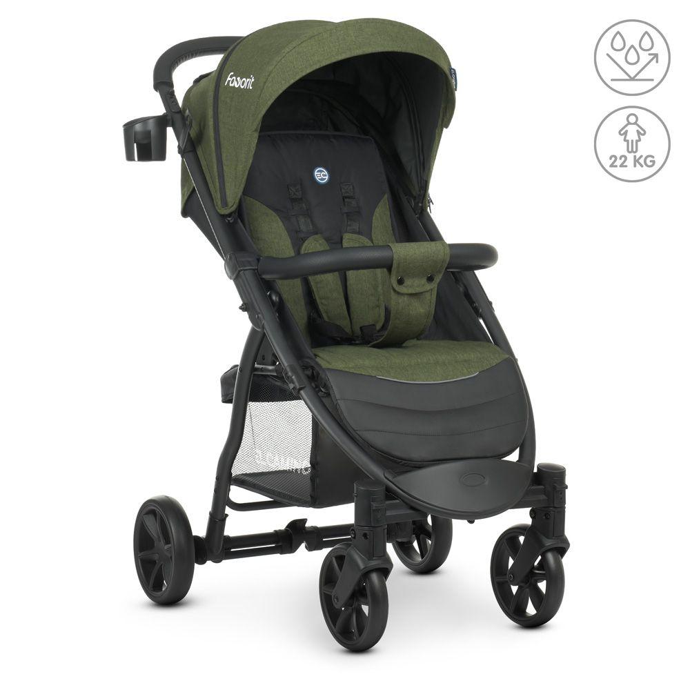 Коляска дитяча літня El Camino M 3409N Moss Green прогулянкова, фото 1