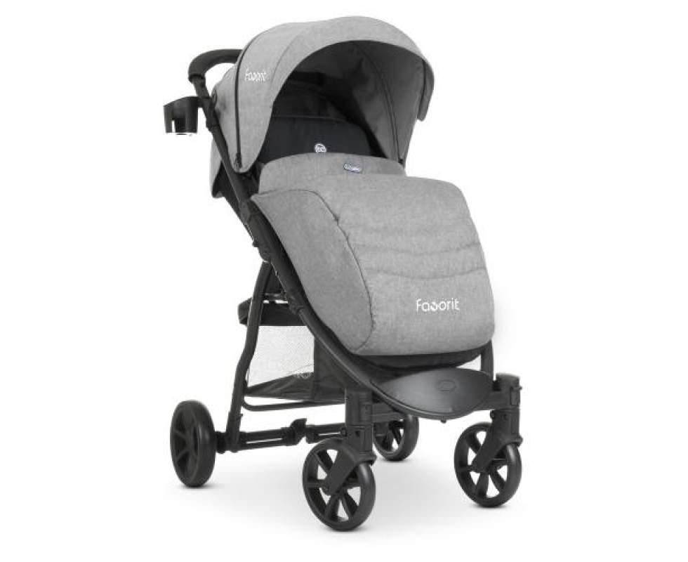 Коляска дитяча літня El Camino M 3409N Light Gray прогулянкова, фото 1