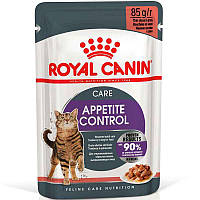 Royal Canin Appetite Control Care(Роял Канин Аппетайт Контрол) влажный корм (кусочки в соусе) для полных котов 85 г х 12 шт