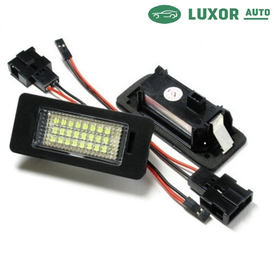 Підсвітка номерного знака Audi A1 A3 A4 A5 A6 Q3 Q5, Volkswagen Passat, Jetta Touran Polo, Seat , Skoda