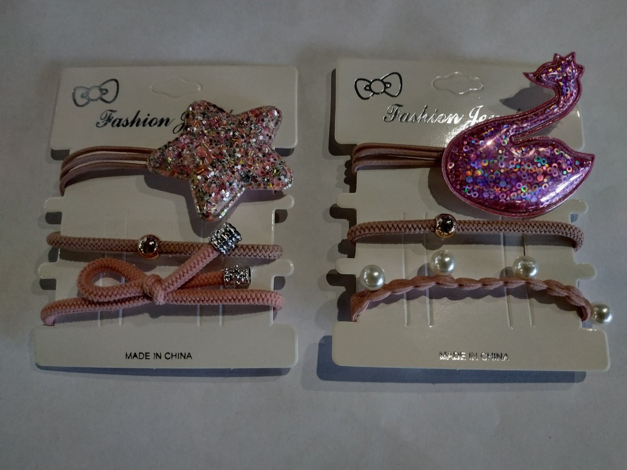 Набір резинок 3шт на планш. 11*9см, фото 1