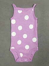 Боді-майка для дівчинки Картерс, nb (46-55см)