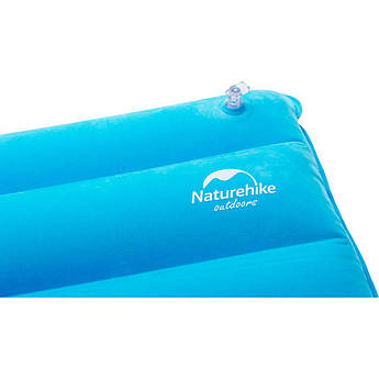 Надувна подушка Naturehike Square Inflatable Pillow NH18F018-Z Sky Blue