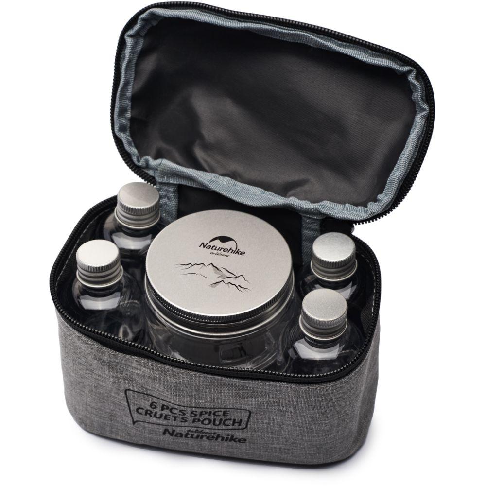 Набір ємностей для спецій 6 од. Naturehike BBQ NH17T011-P, фото 1
