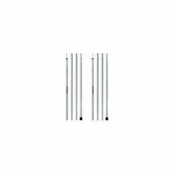 Стійки для тенту сталеві оцинковані Naturehike Steel poles Updated NH20PJ041, 16мм*2.0м, сірі (2 шт)