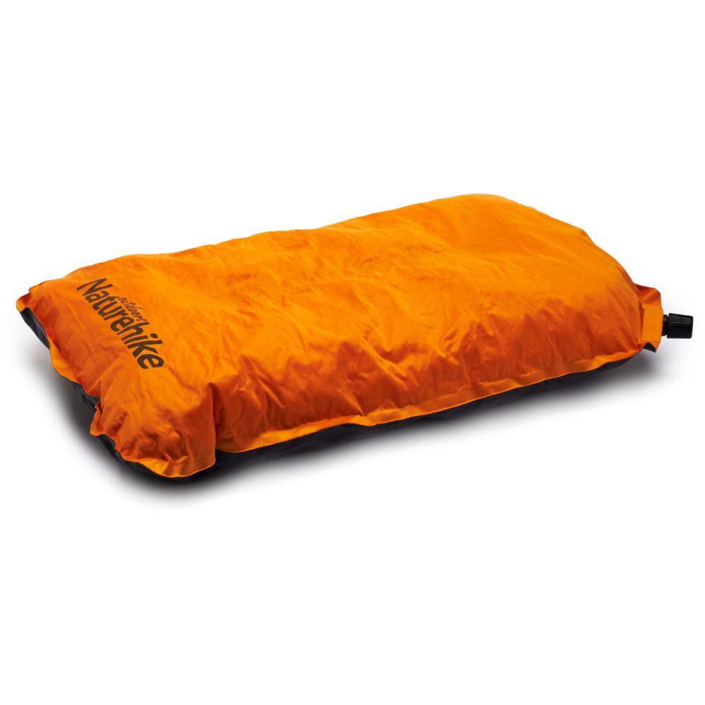 Самонадувна подушка Naturehike Sponge automatic Inflatable Pillow UPD NH17A001-L Orange
