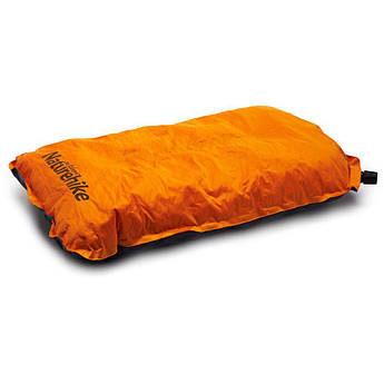 Самонадувна подушка Naturehike Sponge automatic Inflatable Pillow UPD NH17A001-L Orange