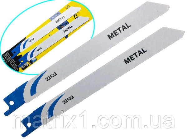Полотна для шабльової пили для металу STANLEY HSS; l = 152 мм, тип U, 2 шт. STA22132-XJ