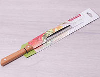 Ніж кухонний Kamille Wood м'ясної 20см hotdeal hotdeal hotdeal hotdeal з дерев'яною ручкою, фото 5