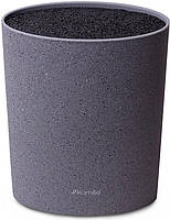 Колода для ножів Kamille Brash Stand Мармур 22см hotdeal hotdeal  hotdeal  hotdeal     пластикова кругла, фото 5