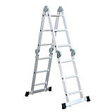 Драбина шарнірна Кентавр 4×4 м (1,17 м), фото 3