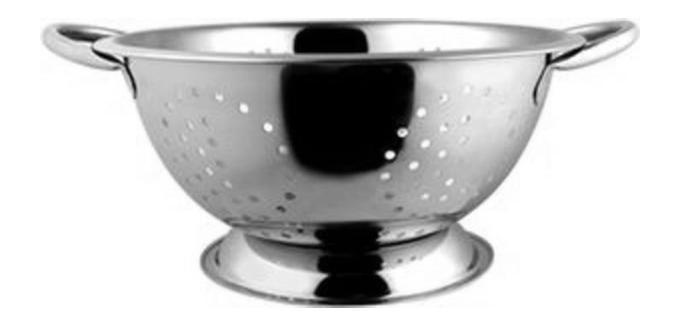 Друшляк Empire Cullender Pro Ø26см hotdeal hotdeal hotdeal hotdeal сталевий з підставкою і двома ручками