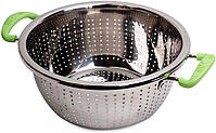 Друшляк Kamille Wiltze Ø26см hotdeal hotdeal hotdeal hotdeal з силіконовими ручками, фото 3