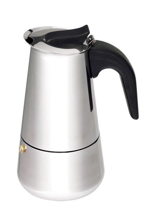 Гейзерна кавоварка Empire Stainless Steel 200 мл hotdealhotdeal hotdeal hotdeal hotdeal hotdeal на 4 чашки