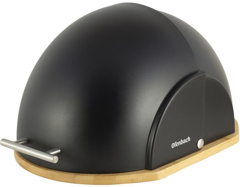 Хлібниця Ofenbach Bread Snail 38.5х26.5х20см, чорний