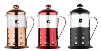 Френч-преспенс Bergner Cubes 600мл hotdealhotdeal hotdeal  hotdeal  hotdeal   hotdeal