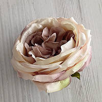 Головка искусственной английский розы пудровая GR 044