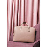 Кожаная деловая сумка Briefcase 2.0 светло-бежевый женская кожаная сумка Бежевый женская кожаная сумка