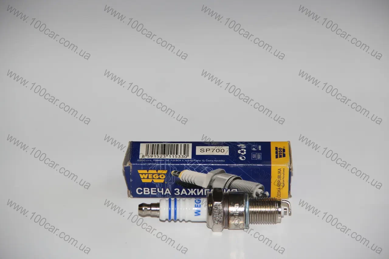 Свічки запалювання WEGO SP700 для ВАЗ 2101, 2102, 2103, 2104, 2105, 2106, 2107, 2121, 2101-3707000