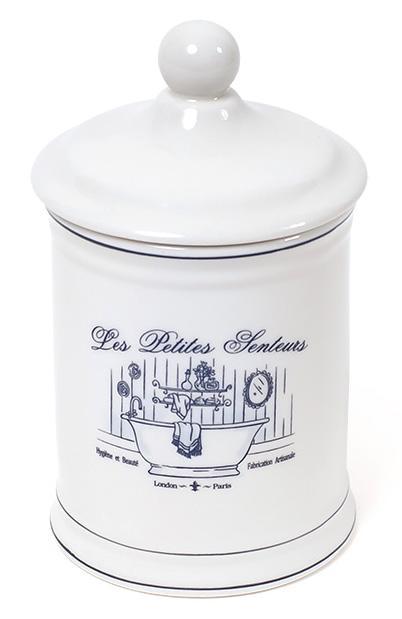 Ємність LE BAIN Silver Ø10.5х18.5см hotdeal hotdeal hotdeal hotdeal для засобів гігієни, фарфор