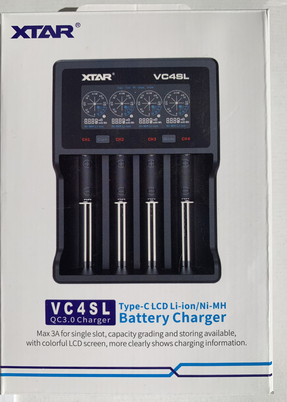 Зарядное устройство XTAR VC4SL - фото 2 - id-p1074163629