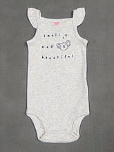 Боді-майка для дівчинки Картерс, 3м (55-61см)