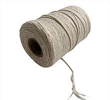 Бавовняна нитка для виготовлення свічок та макраме 2 мм 200 г 170 м текс 900