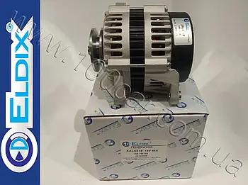 Генератор Eldix XAL6518 (65A) для Daewoo Matiz, Chevrolet Spark (під клиновий ремінь), оригінальні номери: 96518124, 96314258,