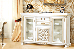 Комод Бар Гранда ДСП горіх Караваджо 173 см (Скай ТМ)