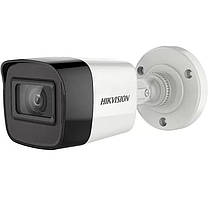 5 Мп Turbo HD відеокамера Hikvision з вбудованим мікрофоном DS-2CE16H0T-ITFS (3.6 мм)