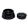 Заглушка двоскладова на болт/гайку М5, М6, М8 (D30) для дитячих майданчиків - Чорна, фото 2