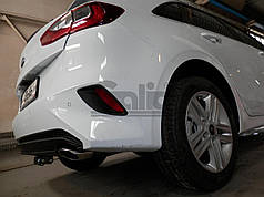 Фаркоп Kia Ceed CD хетчбек 2018- (Кіа Сід) оцинкований, без підрізання бампера Швидкознімний автомат на ручці