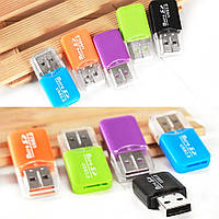 USB 2.0 MicroSD TF T-Flash картридер