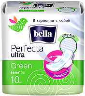 Гигиенические прокладки Bella Perfecta Ultra "Green" (10шт.)