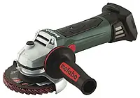 Угловая шлифмашина аккумуляторная Metabo W 18 LTX 125 Quick