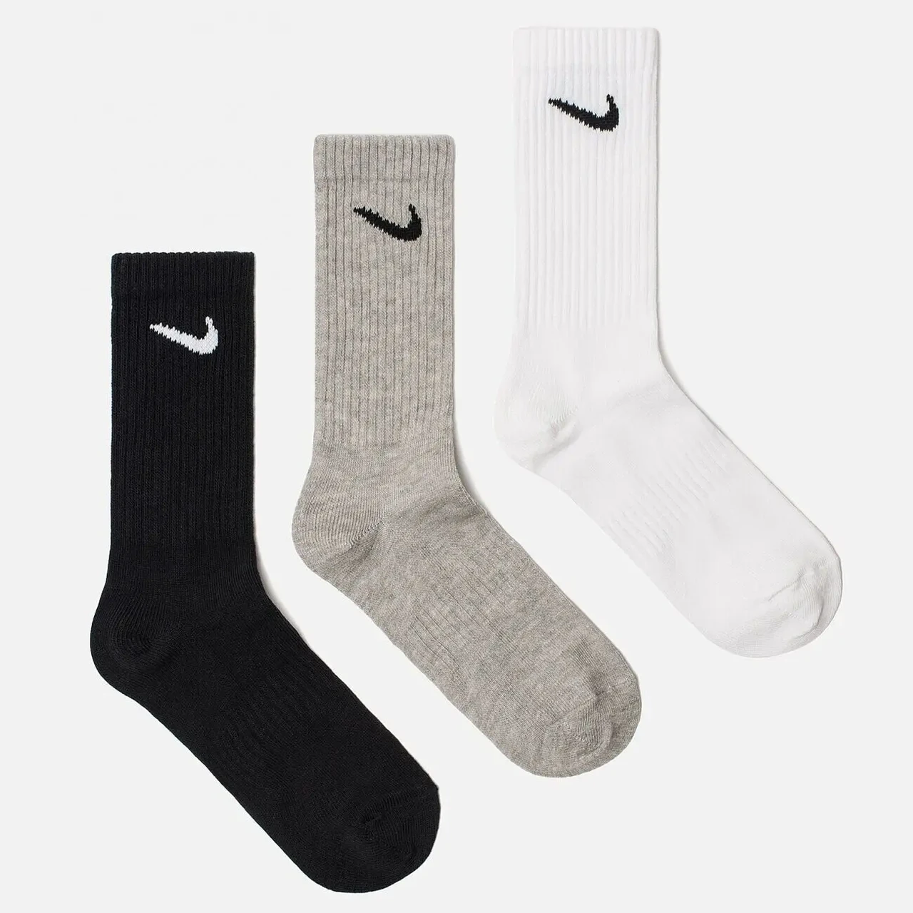 Тренировочные спортивные носки Nike Everyday Lightweight Crew 3-pack (3пары) SX7676-964 (оригинал) - фото 7 - id-p1603163009