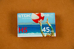 Відеокасета нова TDK HS-45 Compact VHS SX VHS C