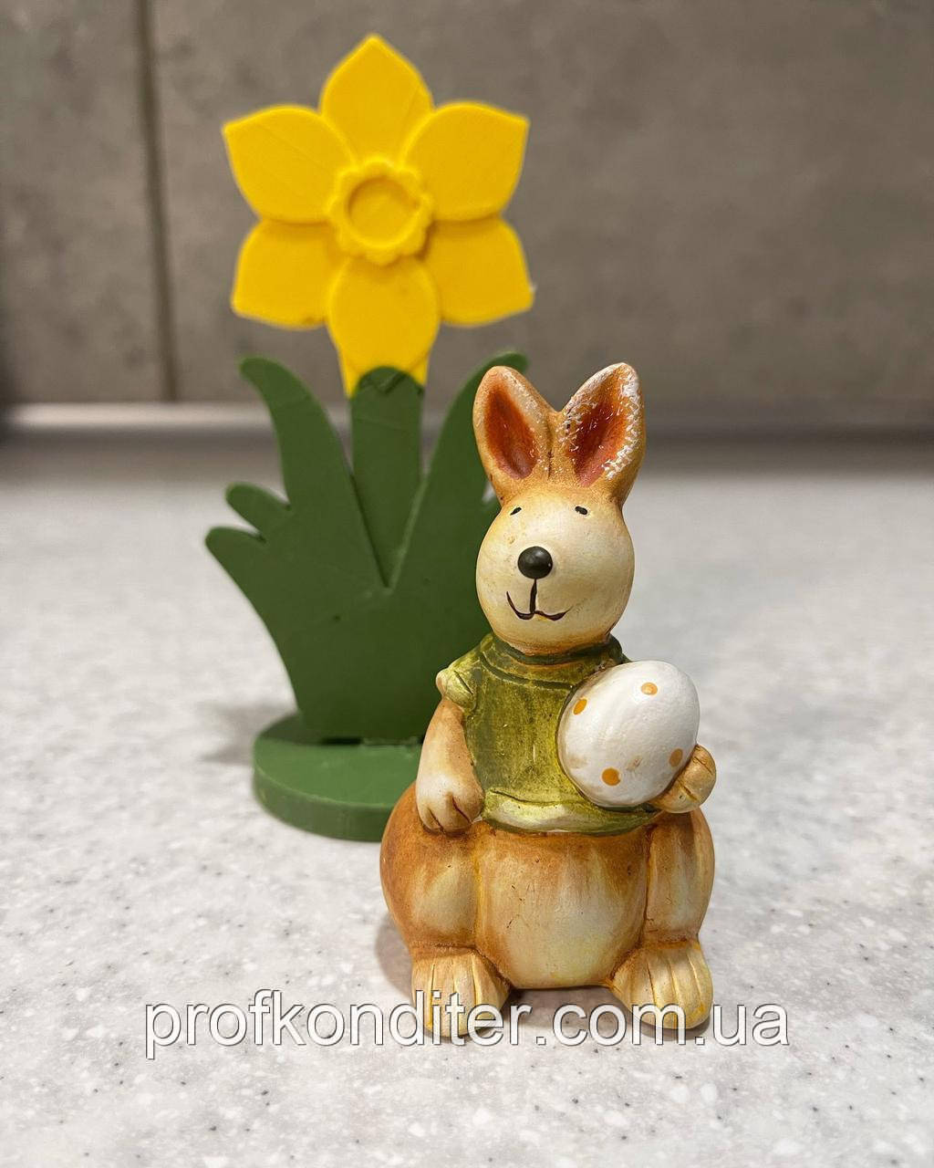 Силіконовий молд "Зайчик з яйцем", фото 1