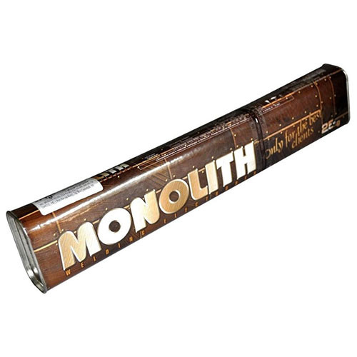 Електроди 3 мм, 2.5 кг для сталі Monolith Моноліт РЦ (Тип Е 46) в тубусі