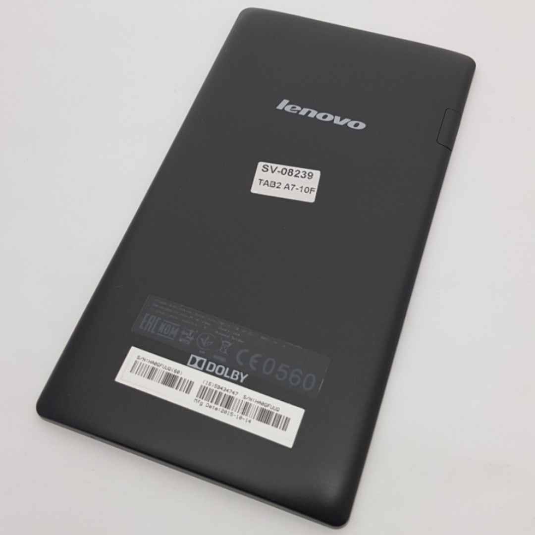 Задня кришка lenovo a7-10f wifi чорний 5s58c00187 новий оригінал