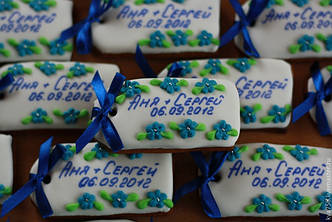 Розсадкова картка. Пряники медові