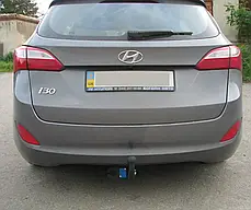 Український фаркоп на Hyundai I30 SW універсал 2012-2018, фото 3