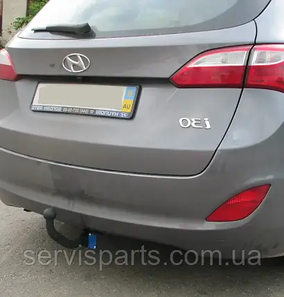 Український фаркоп на Hyundai I30 SW універсал 2012-2018, фото 1