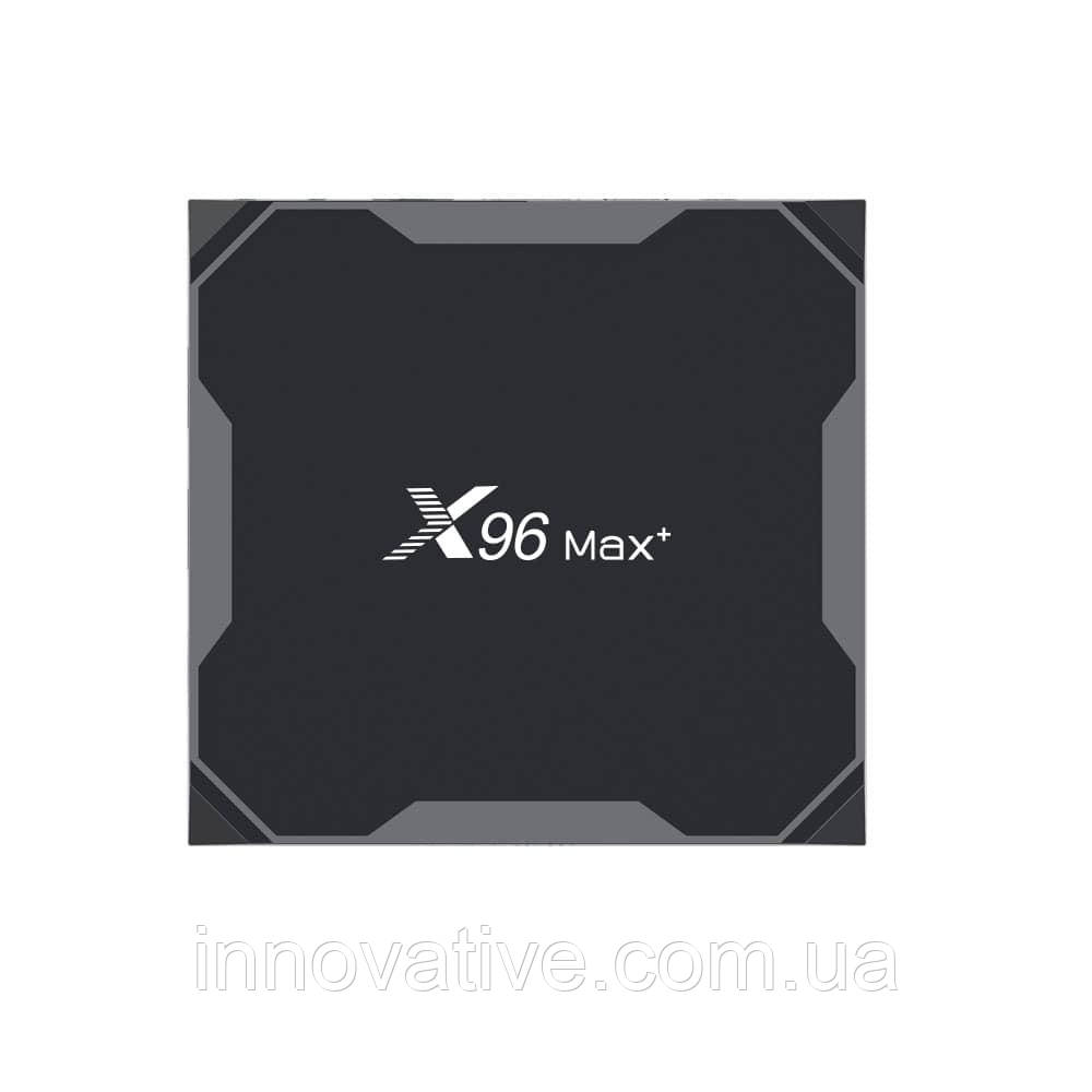 Медіаплеєр Smart TV Box X96 MAX Plus S905X3 4Gb/64Gb (Чорний)