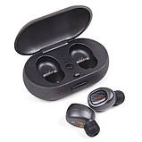 Бездротові Bluetooth навушники Yison TWS-T1 (Чорний), фото 5