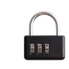 Міні-замок з кодом Naturehike Travel lock S-9D Naturehike NH20SJ001 black