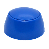 Заглушка двоскладова на болт/гайку М10, М12, М14 (D45) (Посилена) для дитячих майданчиків - Синя