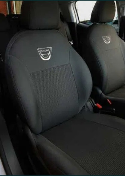 Чохли на сидіннях для Dacia Sandero 2007-2013 (цільна спинка)