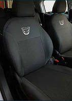 Чехлы на сидения для Dacia Sandero 2007-2013 (цельная спинка)